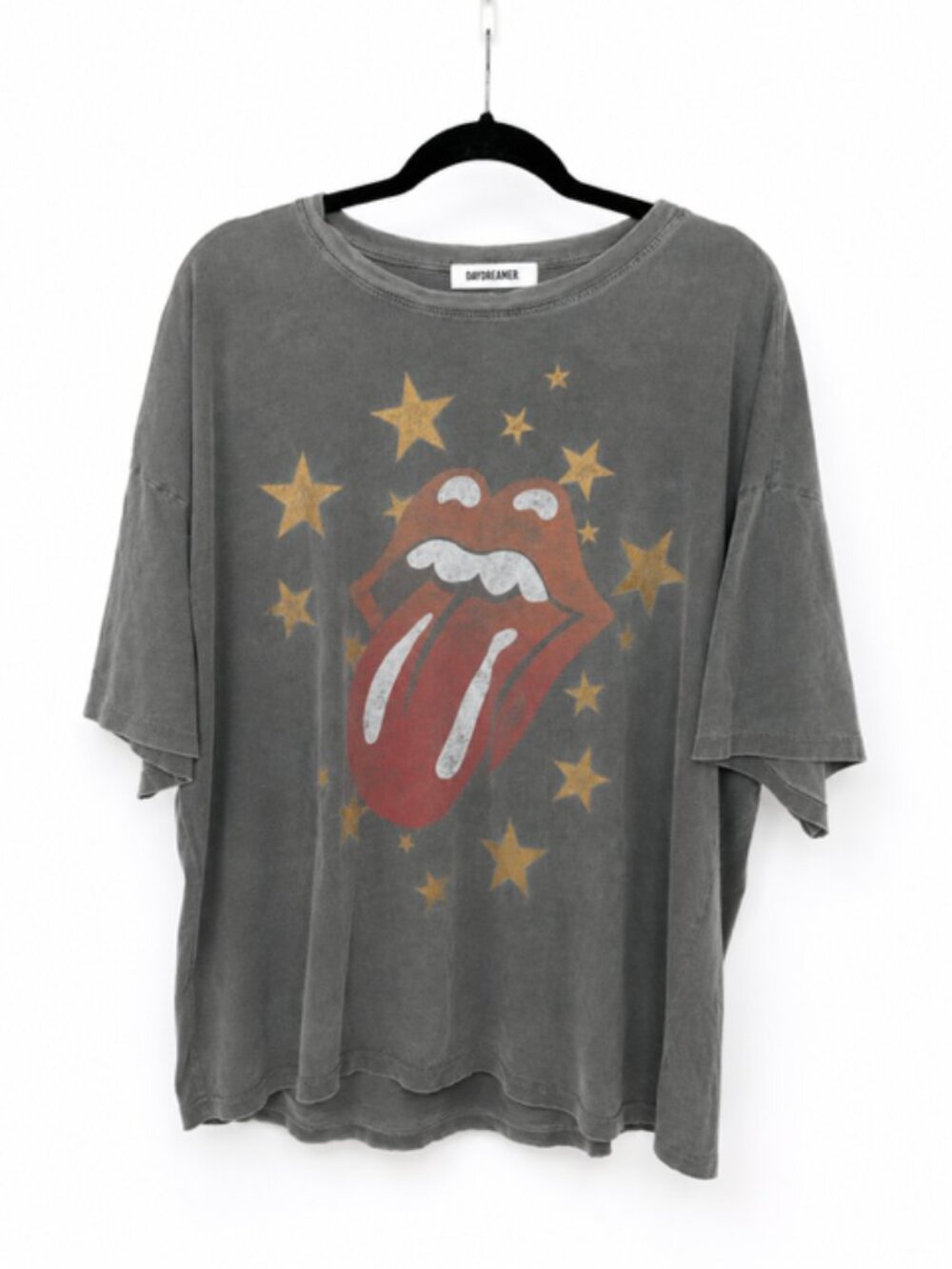 Daydreamer Free People The Rolling Stones Made in USA Oversized Gray